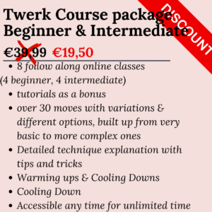 Twerk Course - Beginner & Intermediate Package